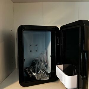 Black Cosmetic Mini Fridge